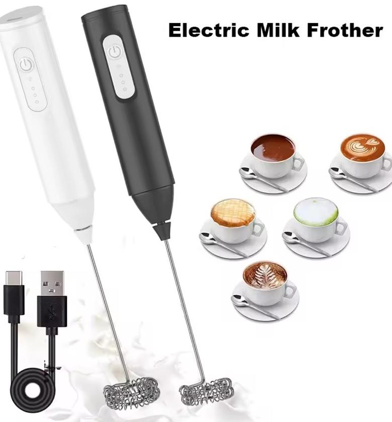 Rechargeable Milk Frother and Mixer image