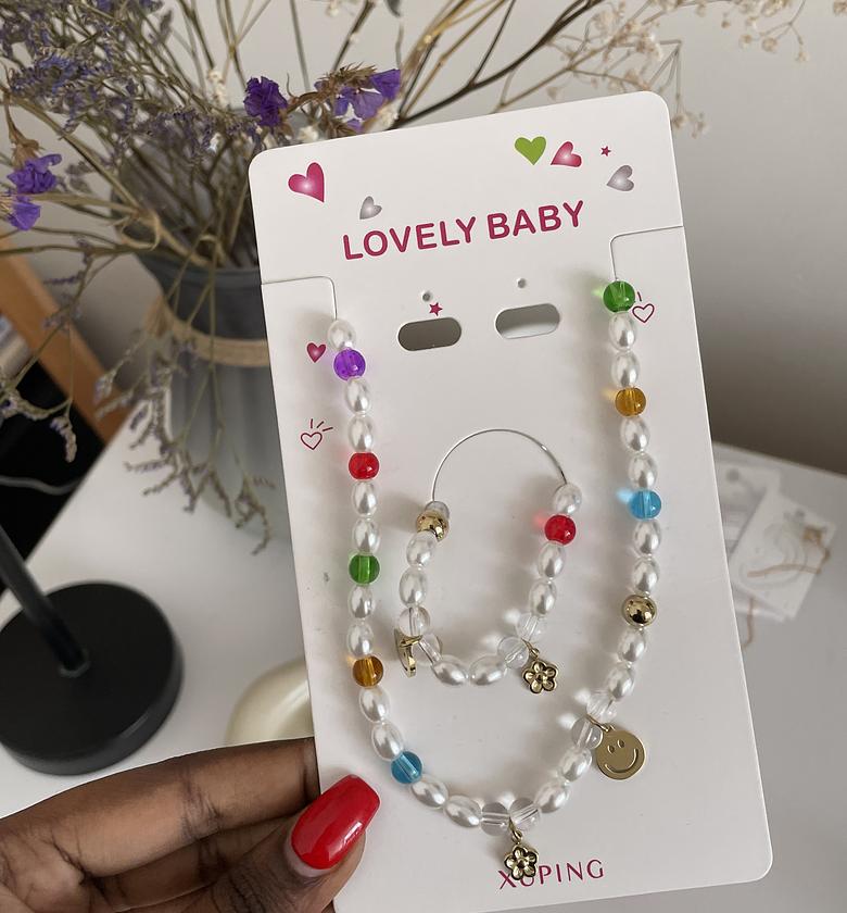 Smiley baby set image