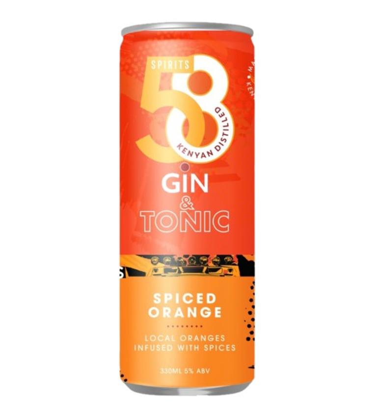 58 spiced orange gin  image