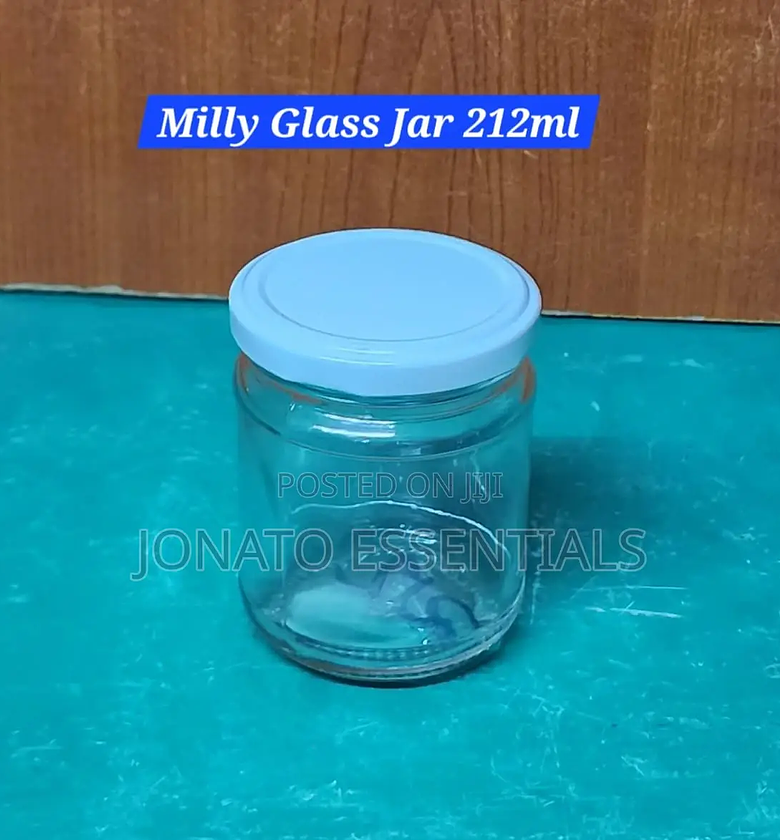 3 Piece Milly Glass Jars, Storage Containers image