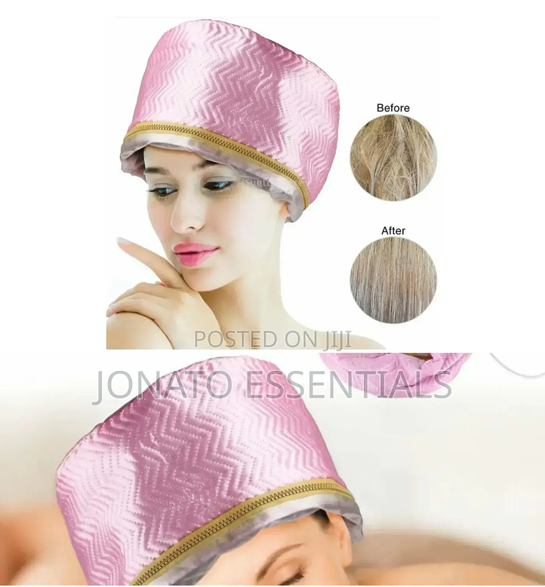 Hair Steamer Cap, Hair Straightener, Thermal Cap image