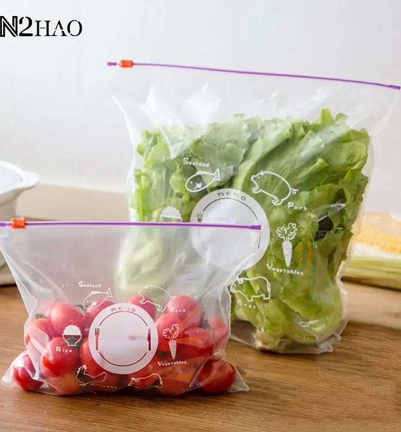 20 Piece Ziplock Bags, Zipper Plastic Bags, Zip Seal Bags image