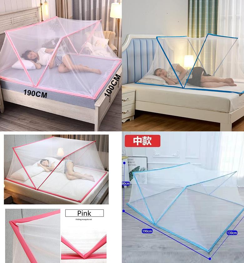Mosquito Net Bed Tent, Foldable, Portable image