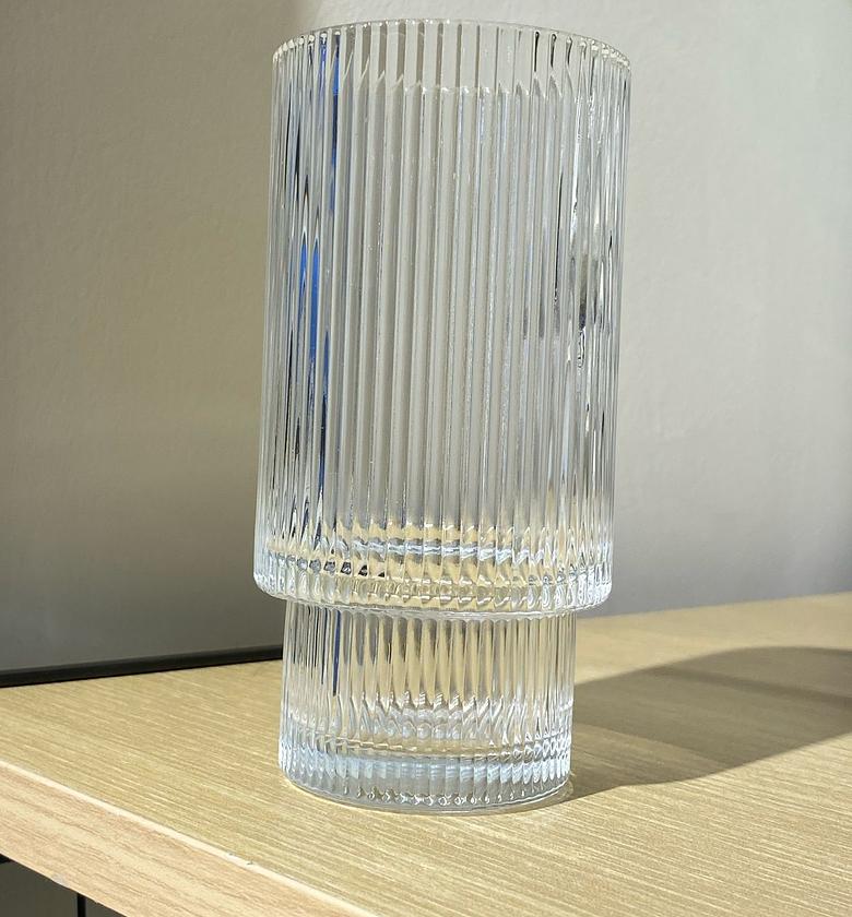 Ribbed Crystal Glass  image
