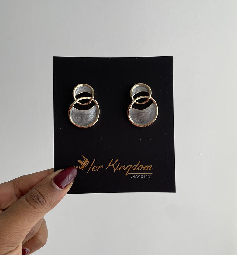 Frella Earrings (Grey) image