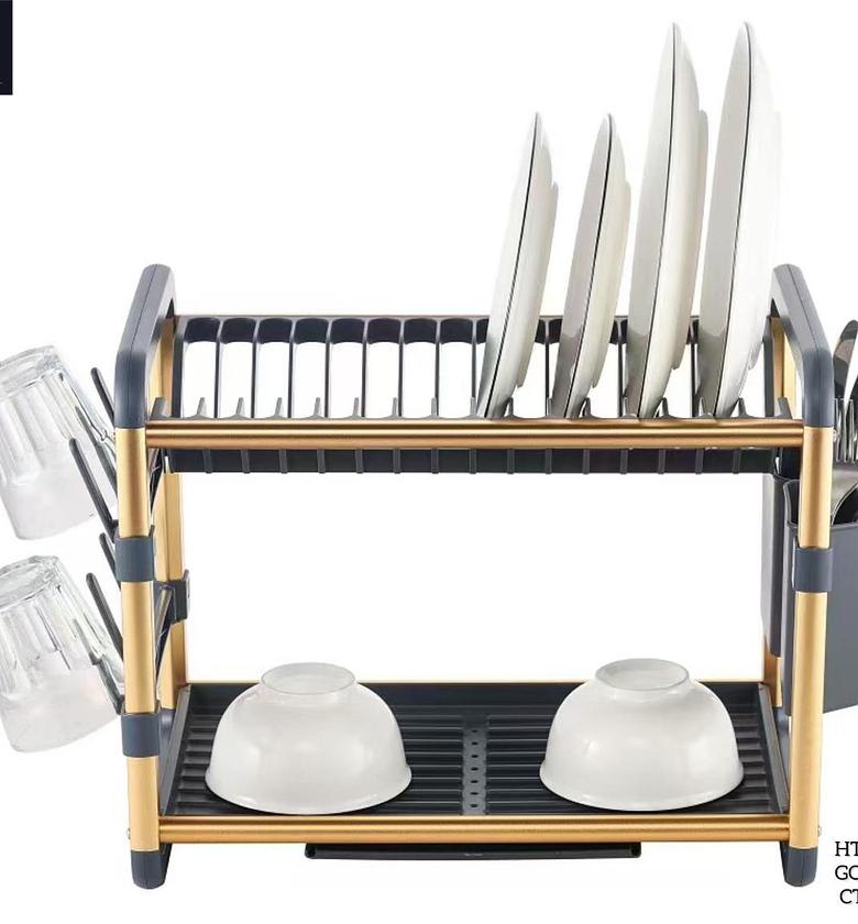 HTH Double Layer Dish Rack image