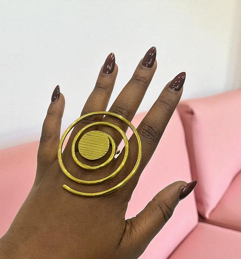 Kibali Brass Ring Adjustable  image