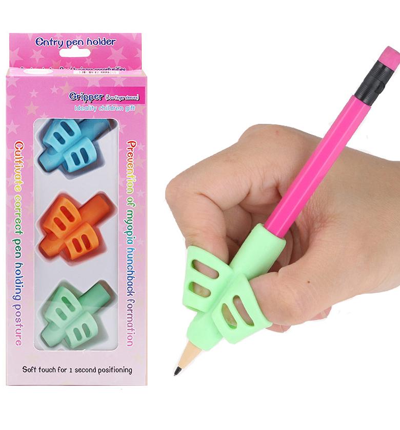 Ergonomic Pen Holder Set for Kids image