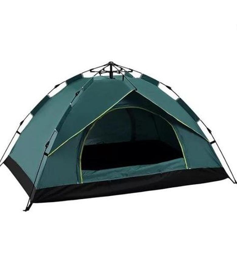 Camping Tent. Automatic and waterproof camping tent for 2 to 4 people image