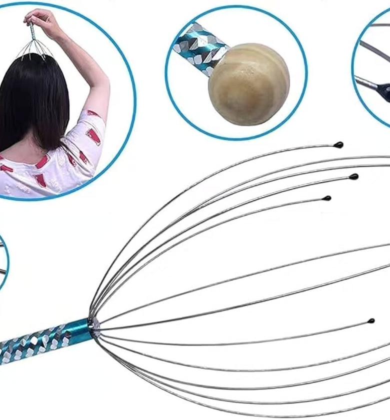 Octopus Head Scalp Massage Comb image