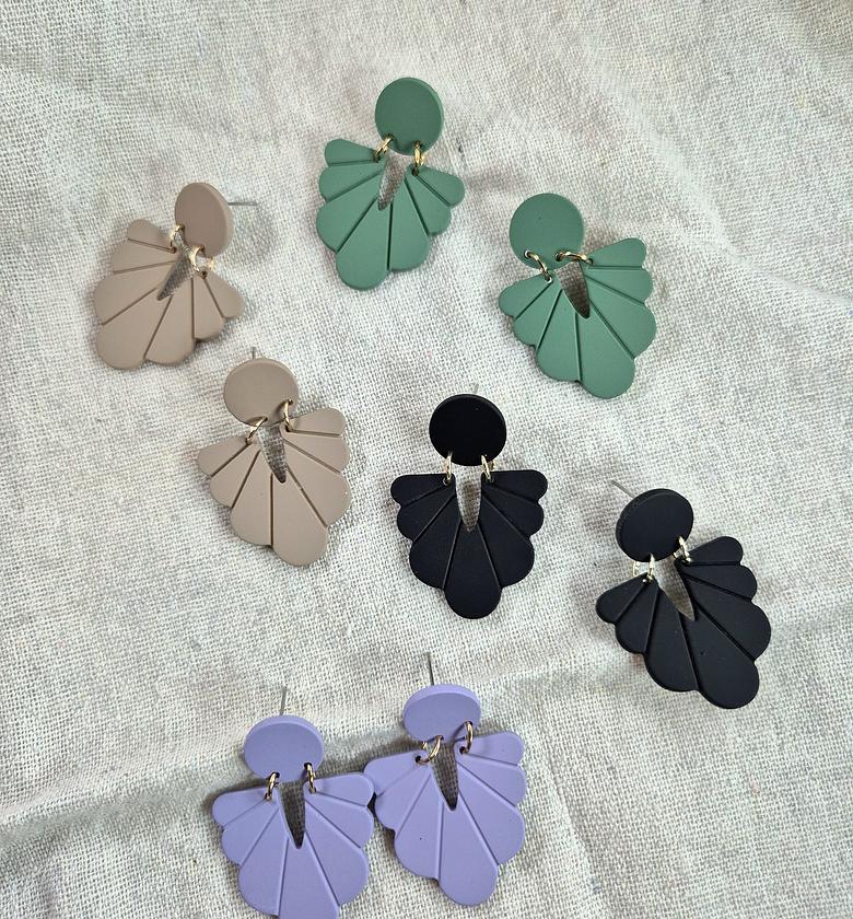 Acrylic Drop Earrings  image