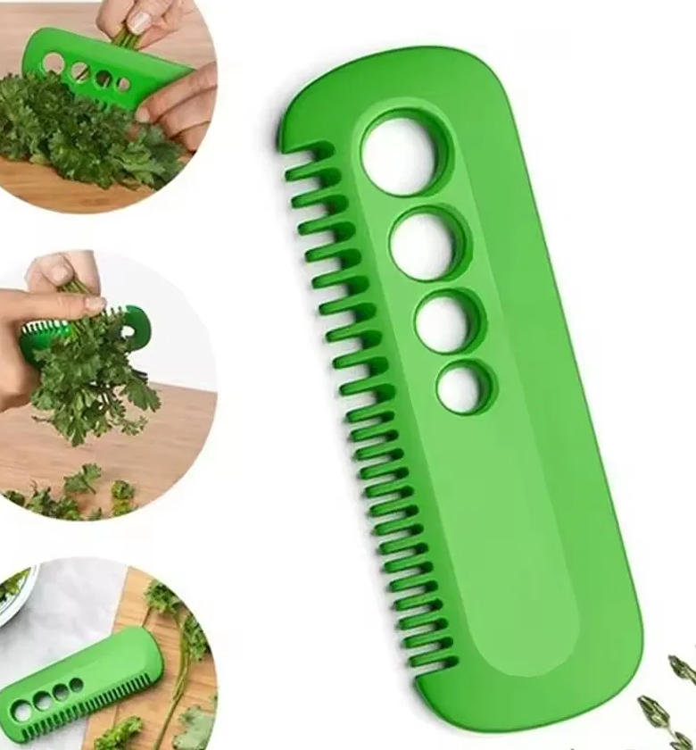 2 Piece Dhania or Coriander Stripping Comb Set image