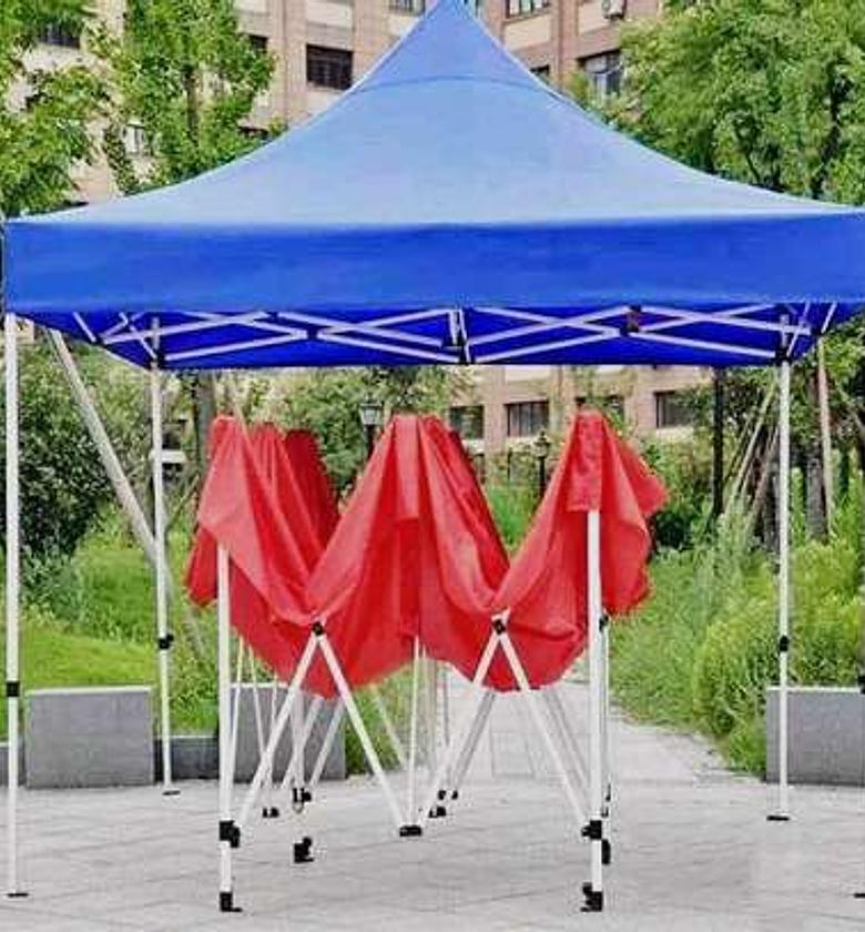 3x3 meters  Portable Pop-Up Gazebo Tent. foldable outdoor canopy shelter designed for quick assembly and portability.  image