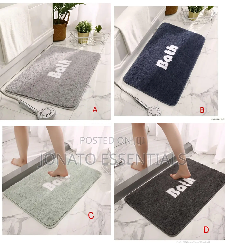 Fluffy Antislip Absorbent Mat or Rug image