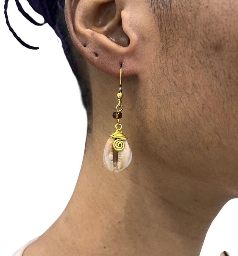 Kio Brass Earrings  image