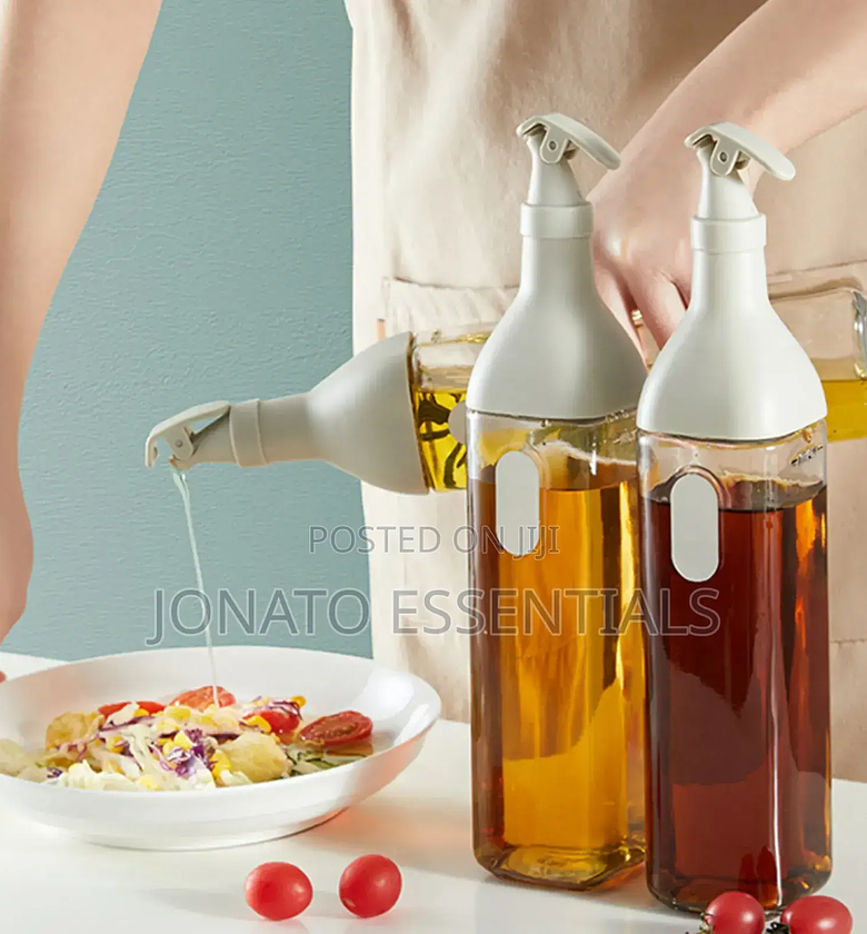 Glass Oil Bottle image