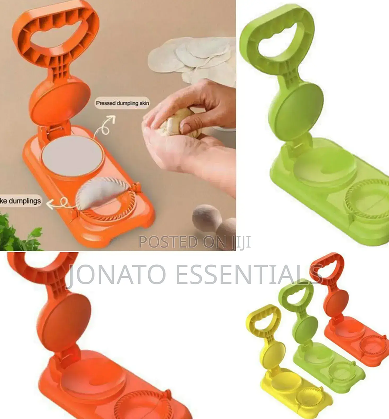 2-in-1 Dumpling Maker Skin Press And Molding Machine image