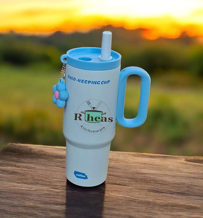 750ml Insulated Kids' Hydration Tumbler with Handle and Straw image