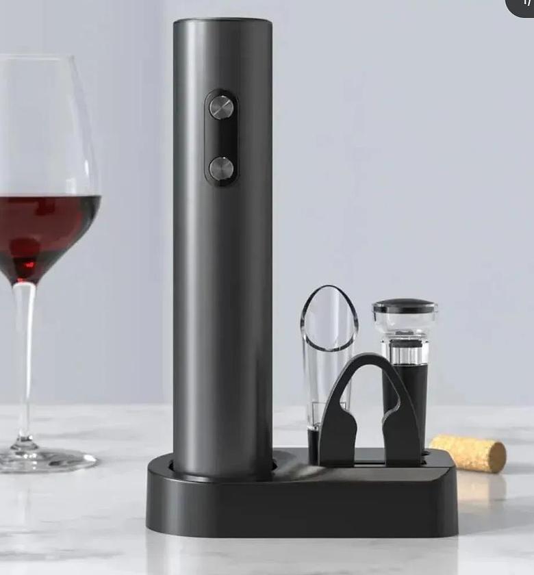 Electric Wine Opener Set with Stand image