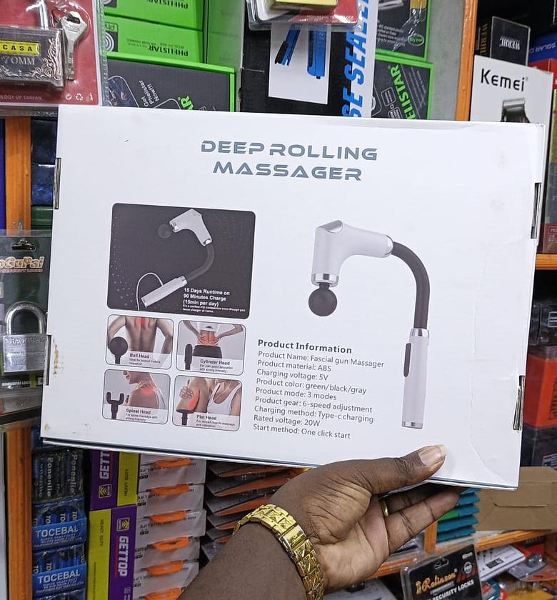  Fascial Gun Massager Or  Deep Rolling Massager, image