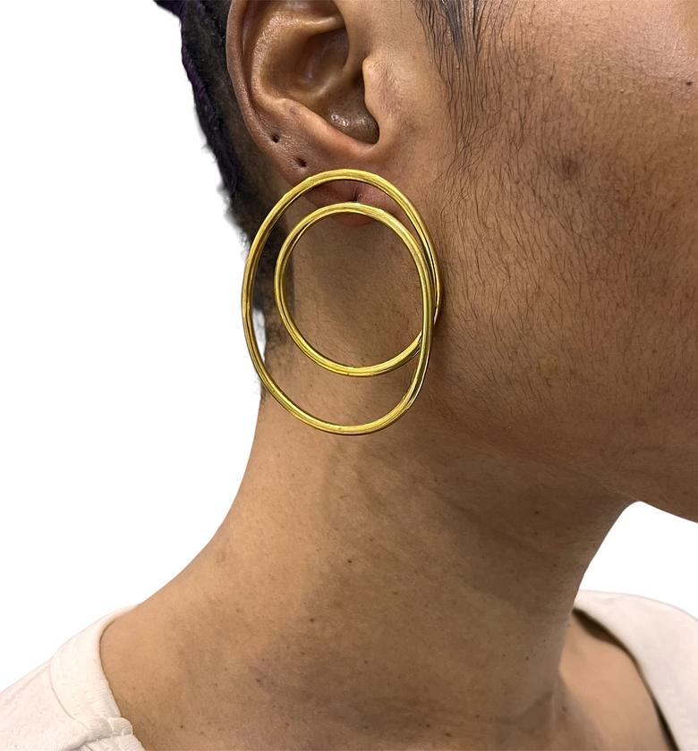 Ahadi Brass Earrings  image
