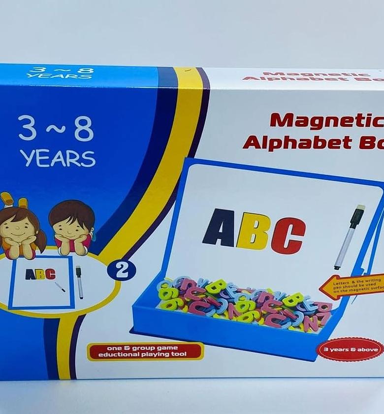Magnetic Alphabet Box for Kids | Educational Toy | Ages 3-8 image