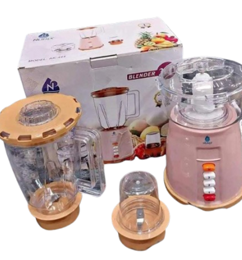 Blender. Nunix 3 In 1 Blender, Grinder & Chopper AK-444. RECOMMENDED  image