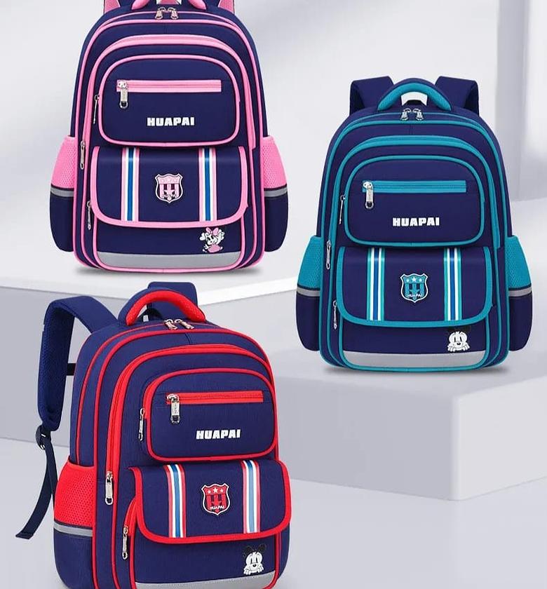 Ergonomic Oxford Comfort School Backpack - Grade One to Grade Three image