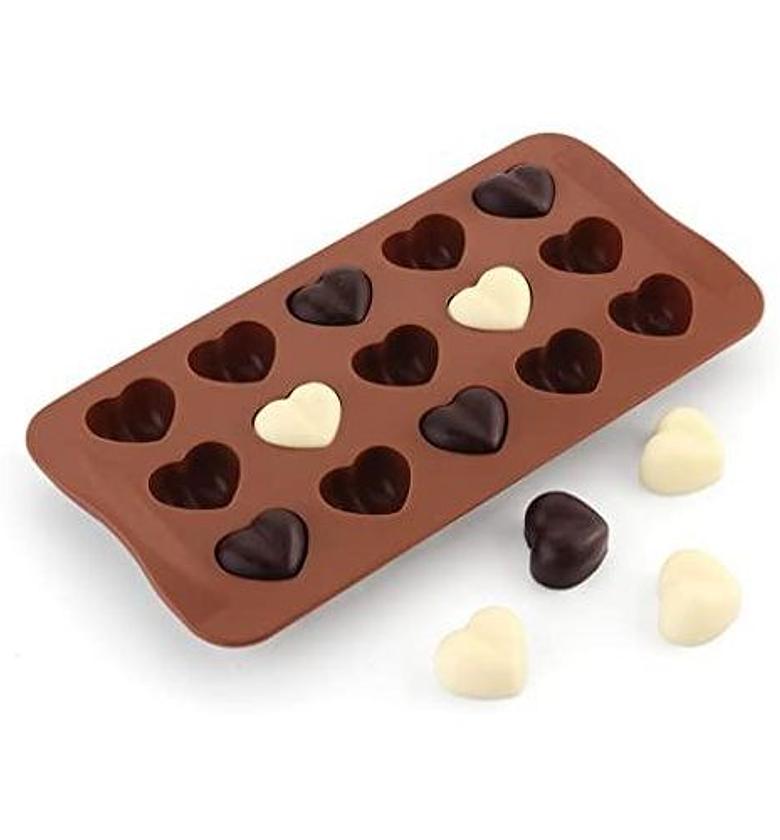 15 Slot Silicone Chocolate Mould, Mold image
