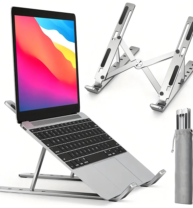 Metallic Laptop Stand, Tablet or Pad Stand and Holder image