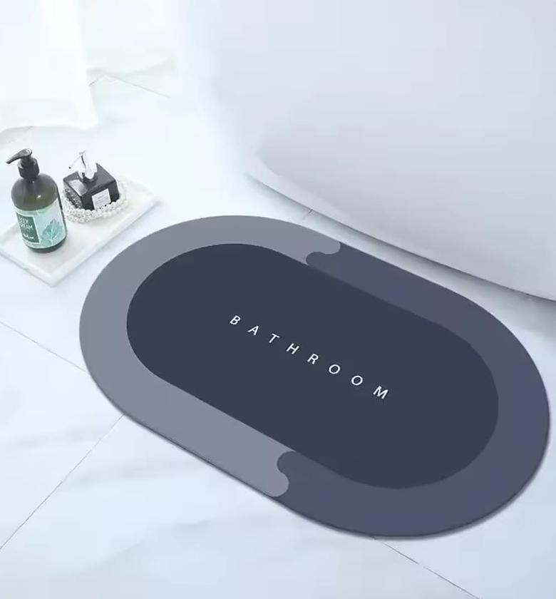 Large Absorbent Diatom Bathroom Mat image