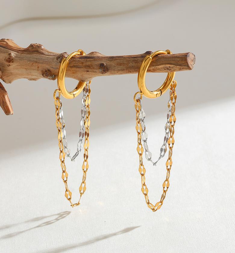  Casual Retro Style Stud Earrings image