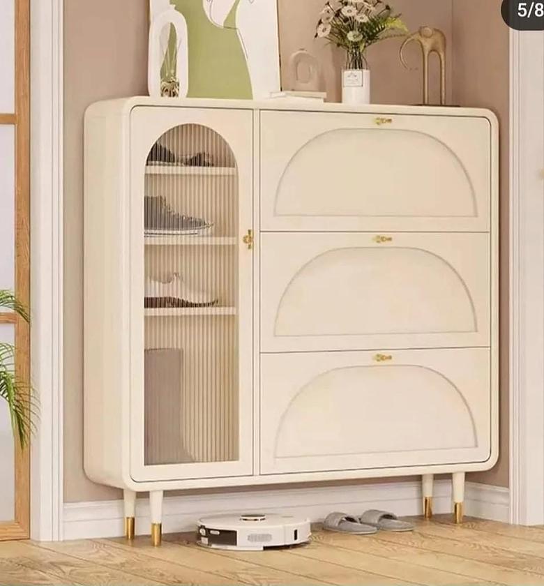 Bucket Flip shoe rack tripple layer  image