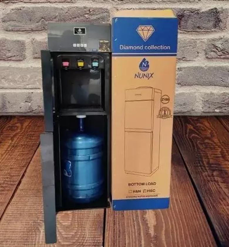 Nunix Z188C Bottom Load - Hot,Normal And Cold Water Dispenser, Black image