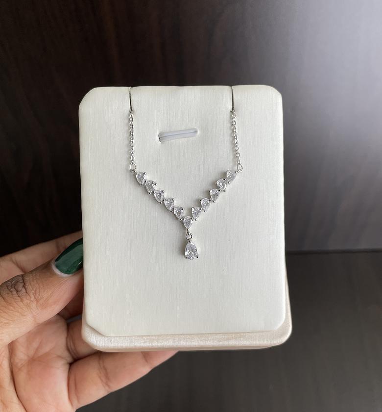 Brianna Necklace (Silver) image