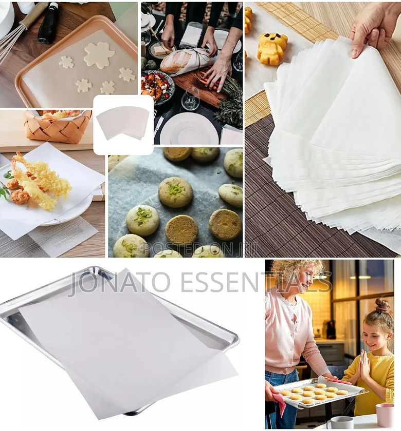 10 PCS Parchment Paper Sheets, Baking Sheet image
