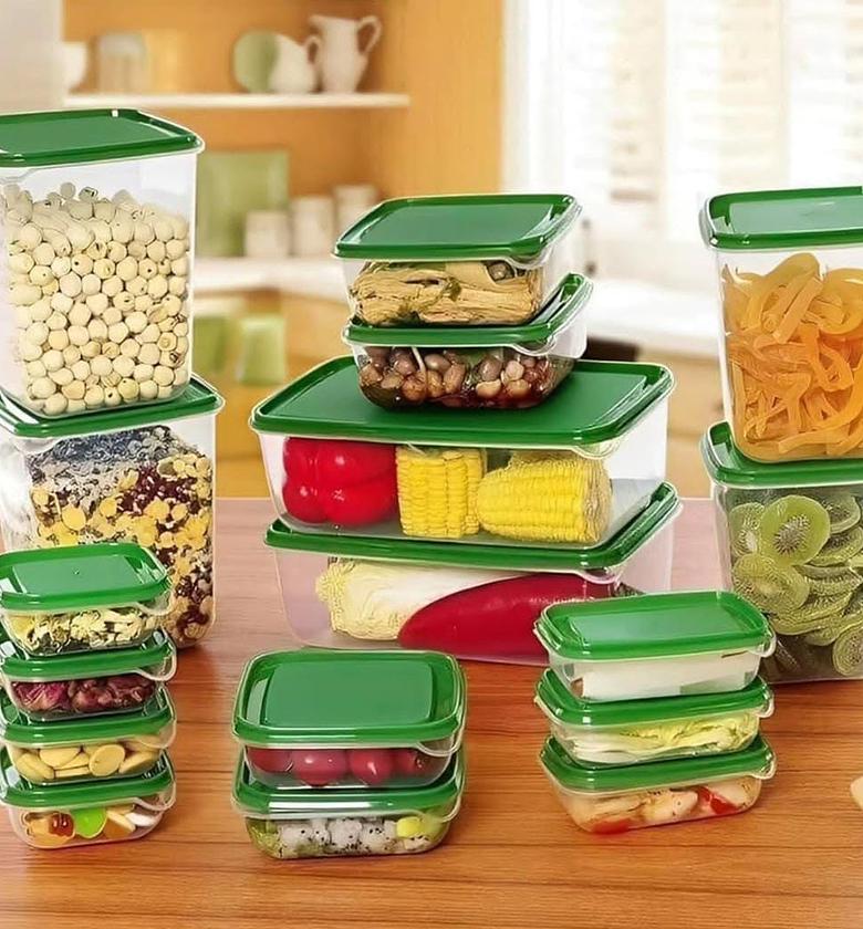 17Pcs Food Storage Boxes with Lids image