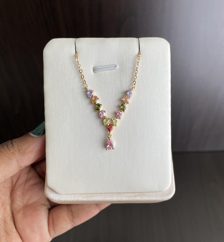 Gill Necklace (Multicolored) image