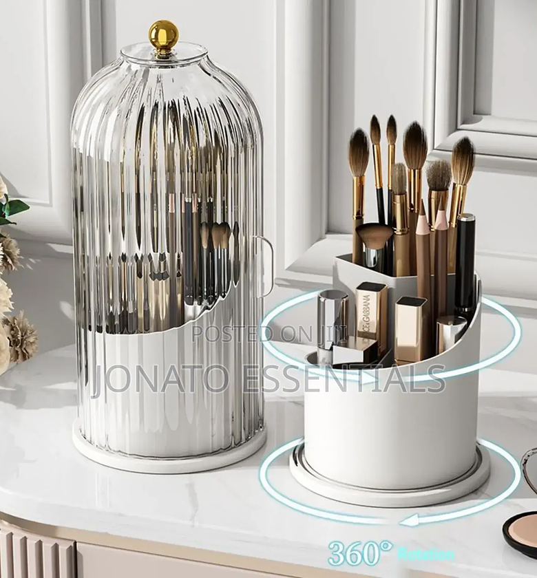 3 Tier Makeup Brush Organizer and Holder image