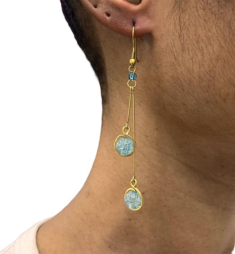 Ndidi Brass Earrings  image