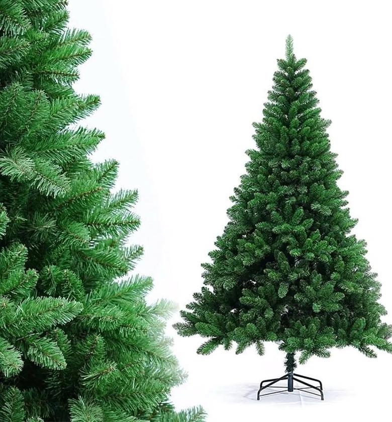 Premium Quality Green Cyprus Artificial Christmas Tree image