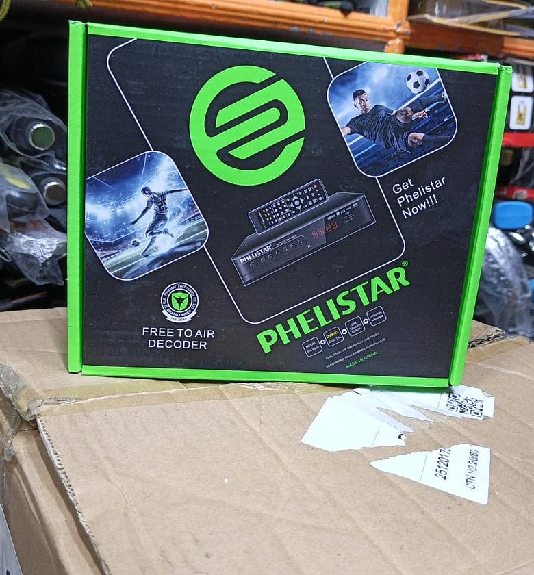  Phelistar Free to Air Digital Decoder.  image