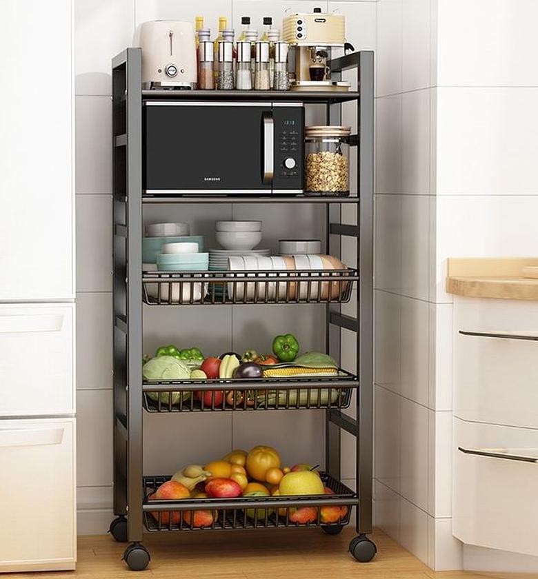 Metallic Kitchen Rack image