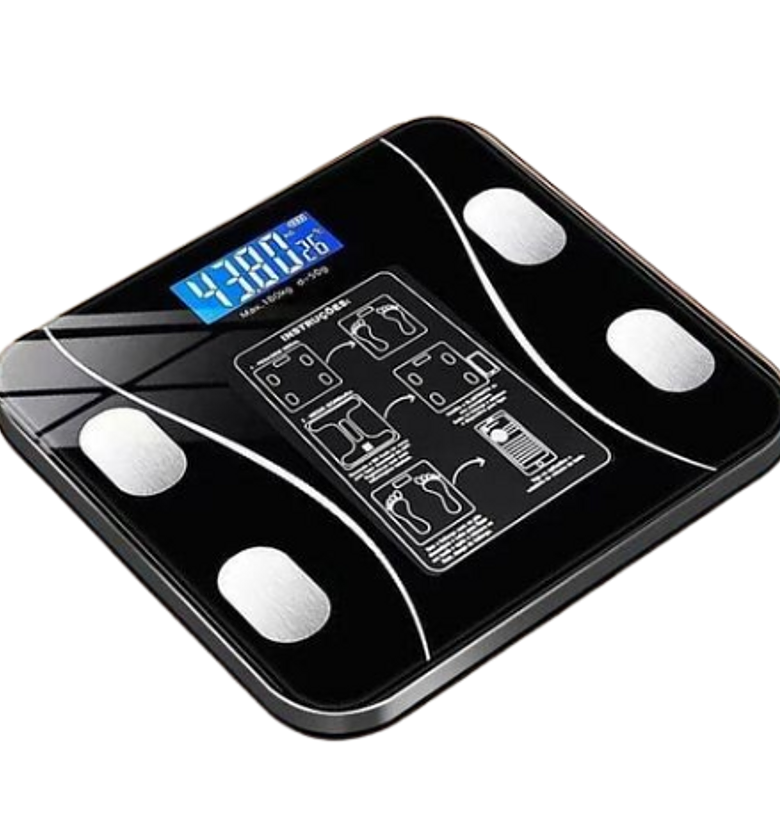 Weighing Scale. Personal Scale Rechargeable Intelligent Digital Bathroom Weigh Scale Body Fat Scale image