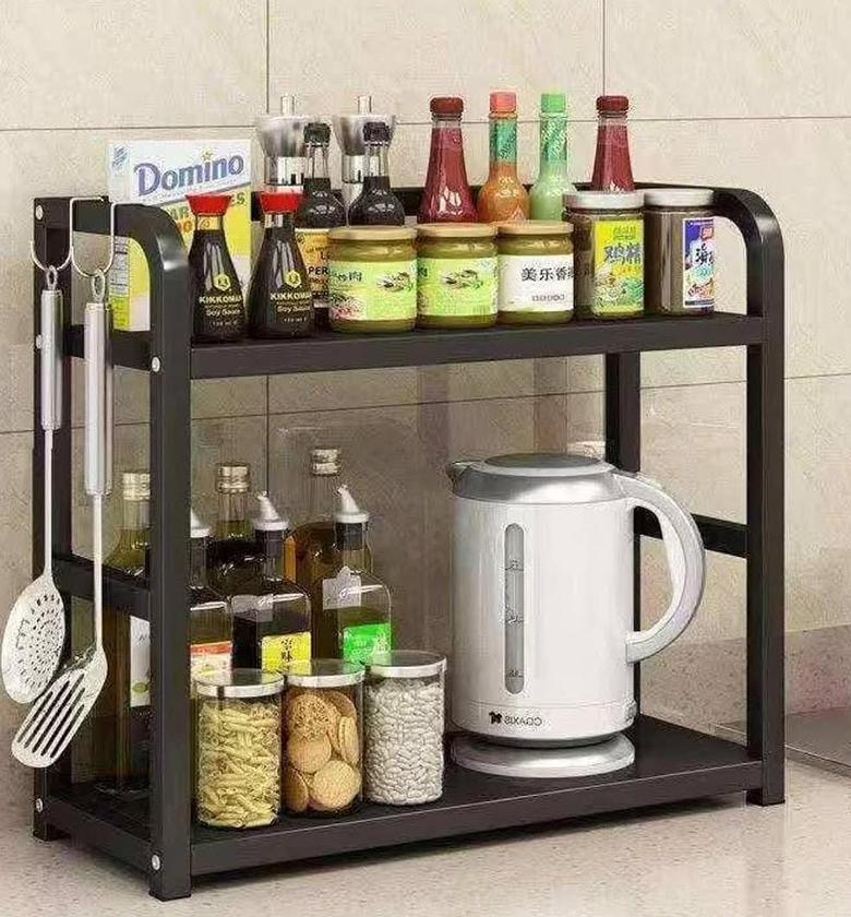 Kitchen organizing/storage rack. Size: 50cm by 14cm by 42cm. image