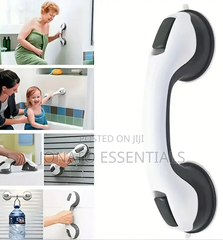 Bathroom Suction Grab Bar, Safety Handle for Elderly Kids image