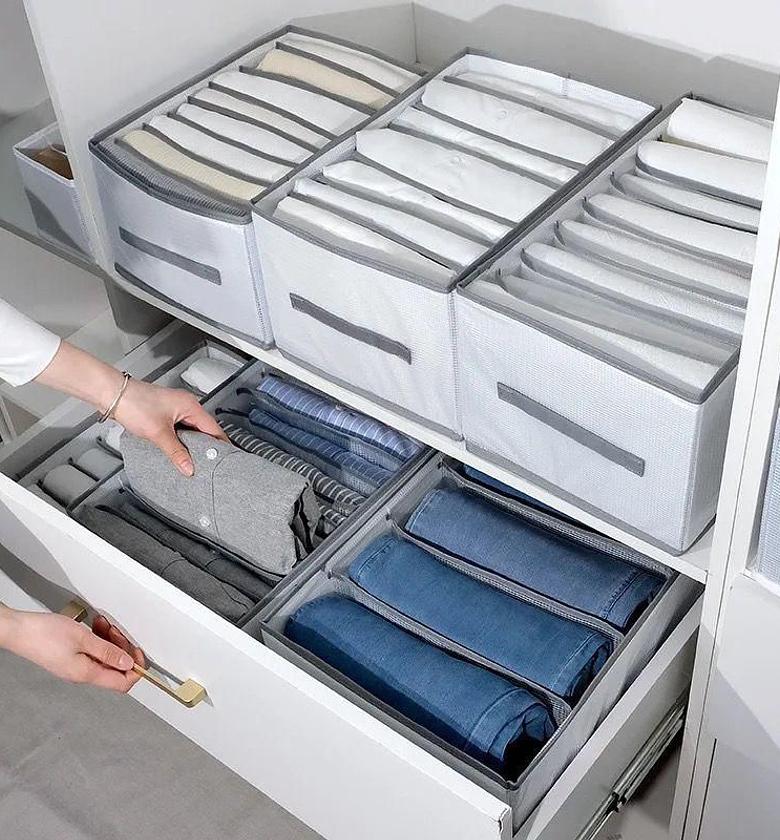 8 grid Jeans Compartment Storage Box image