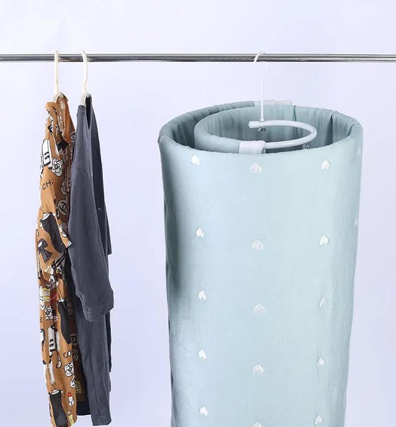 Spiral Bedsheet Drying Hanger image