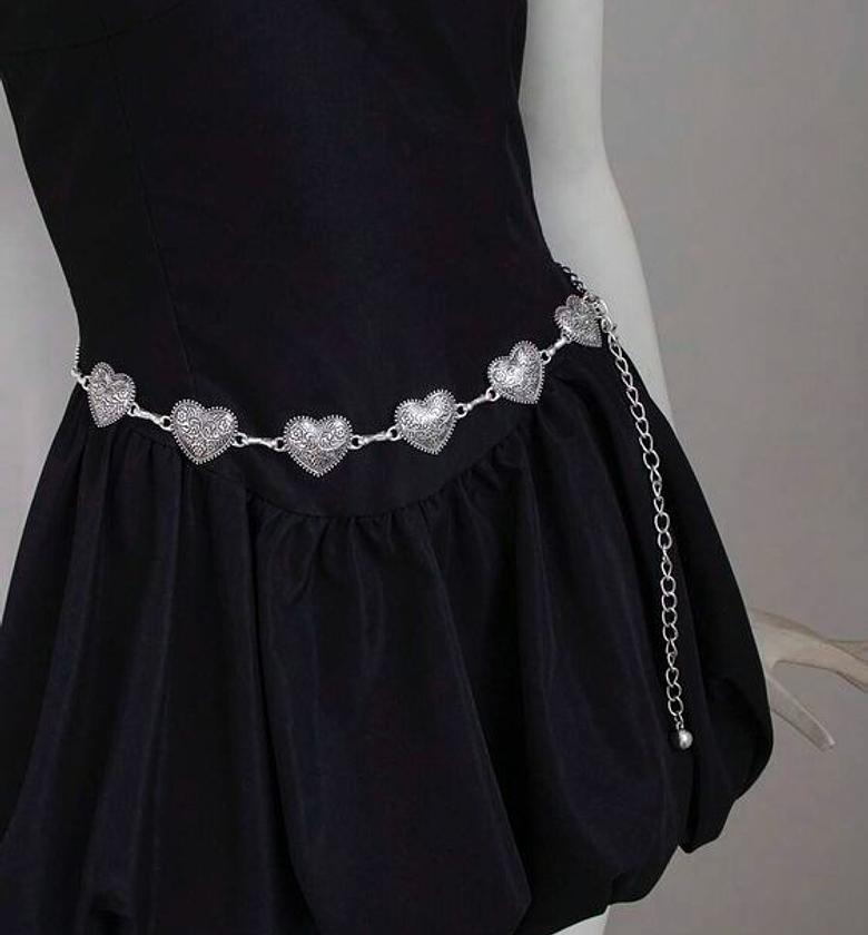  Textured Diamond Chain Belt image