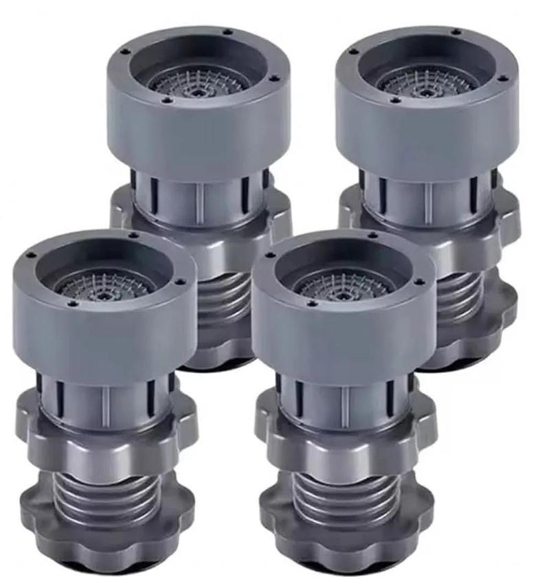 4 pcs Adjustable Height Washing Machine Anti Vibration pads image